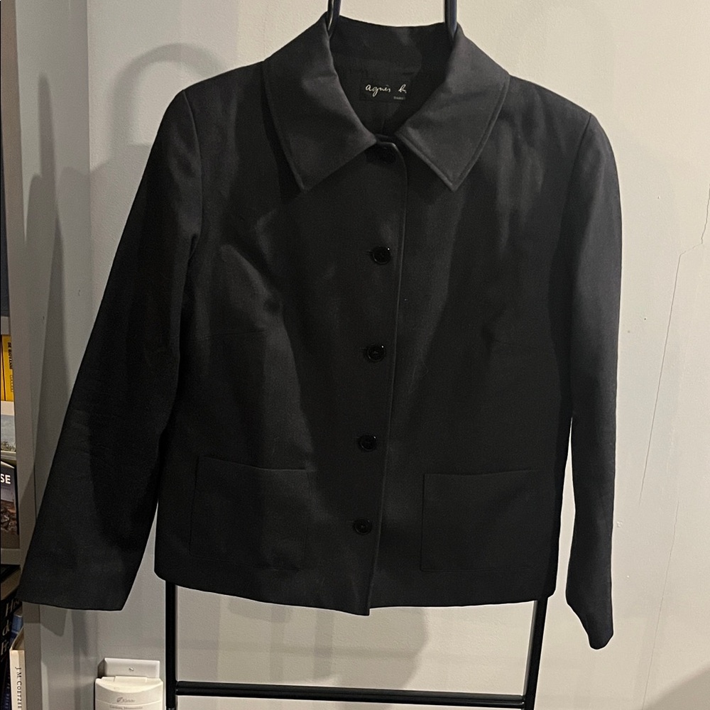 Agnes B. Paris Black Women's Blazer